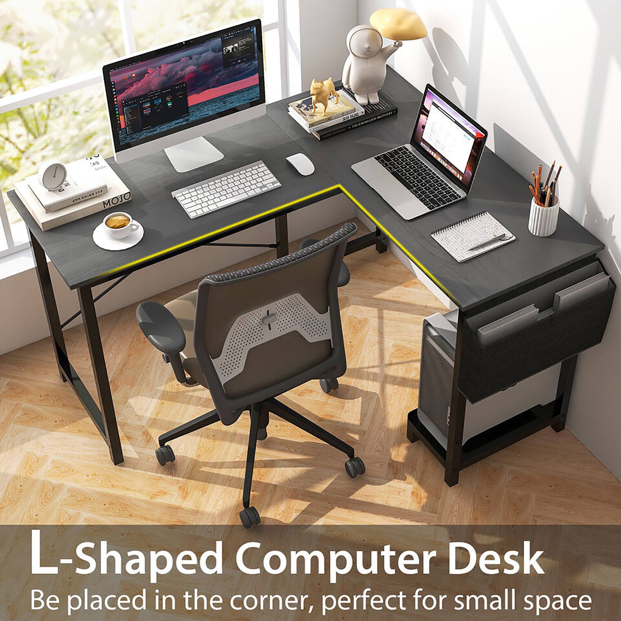 L-Shaped Computer Desk
Be placed in the corner, perfect for small space