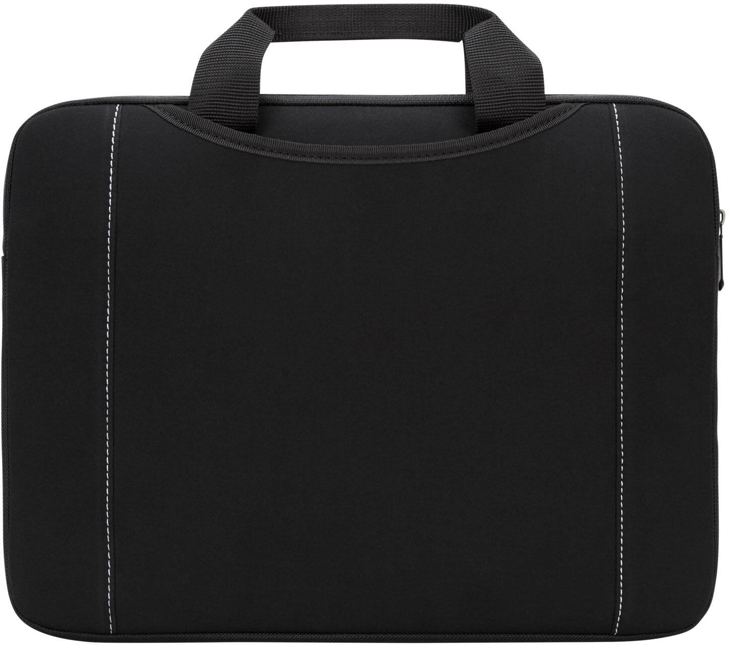 Back. Targus - Slipskin Sleeve fits up to 14" Laptops and Chromebooks - Black.