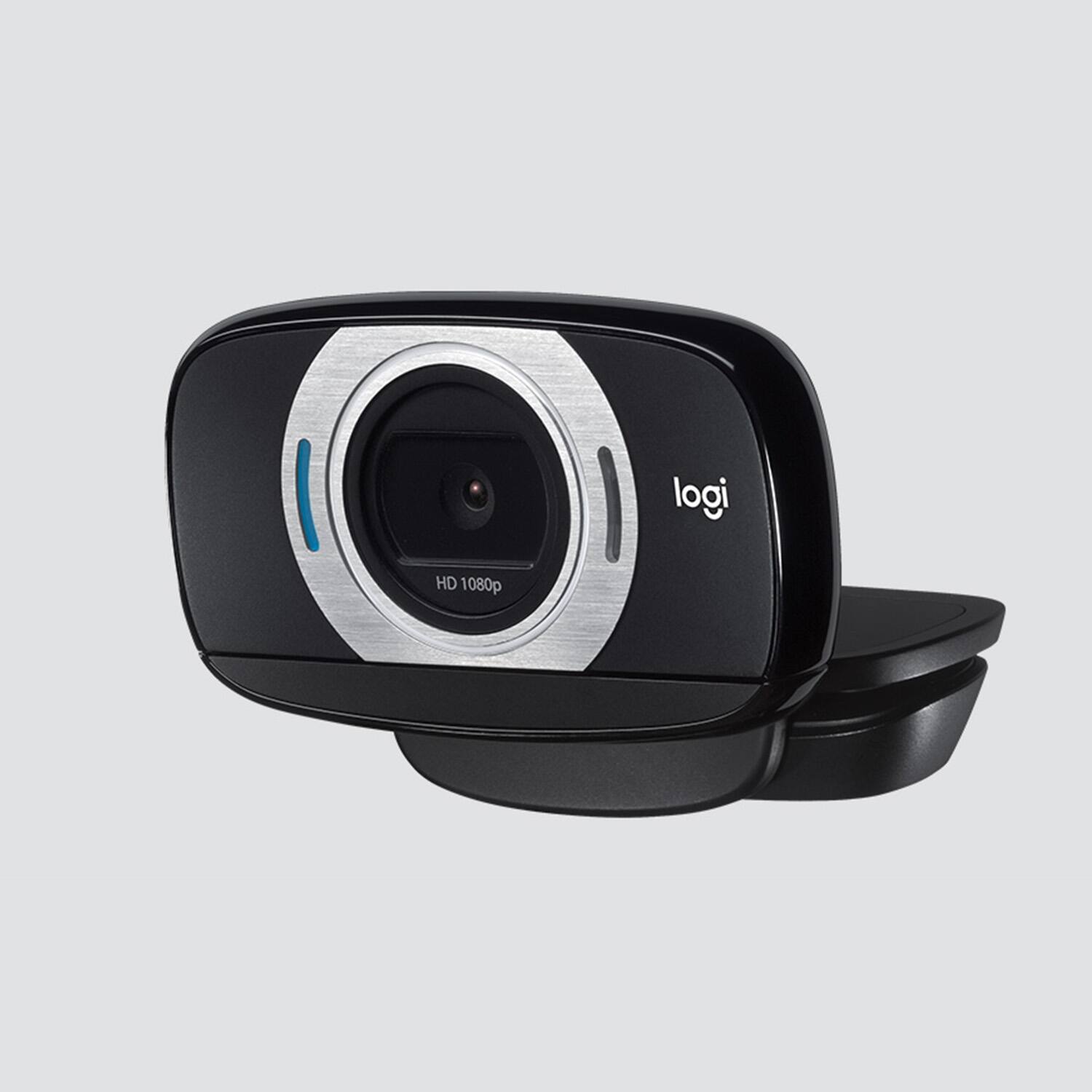 Alt View 13. Logitech - C615 1080 Webcam with HD Light Correction - Black.