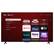 Front. TCL - 50" Class 4-Series 4K UHD HDR Smart Roku TV - Black.