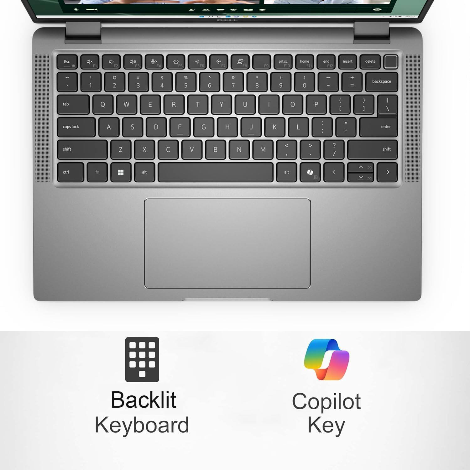 Backlit Keyboard  
Copilot Key