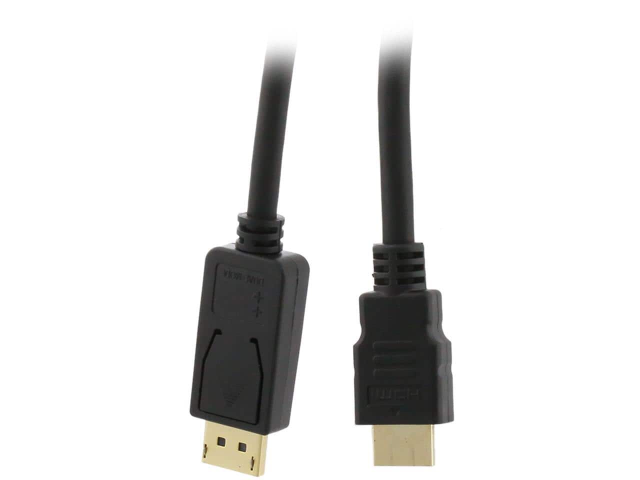 Nippon Labs - DP-HDMI-25 25ft DP to HDMI Cable, Gold Plated, 1080p for PC to HDTV/Monitor/Projector