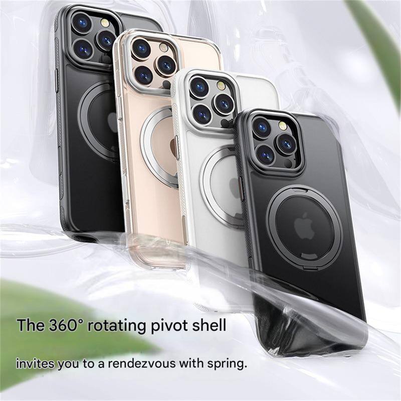 The 360° rotating pivot shell invites you to a rendezvous with spring.