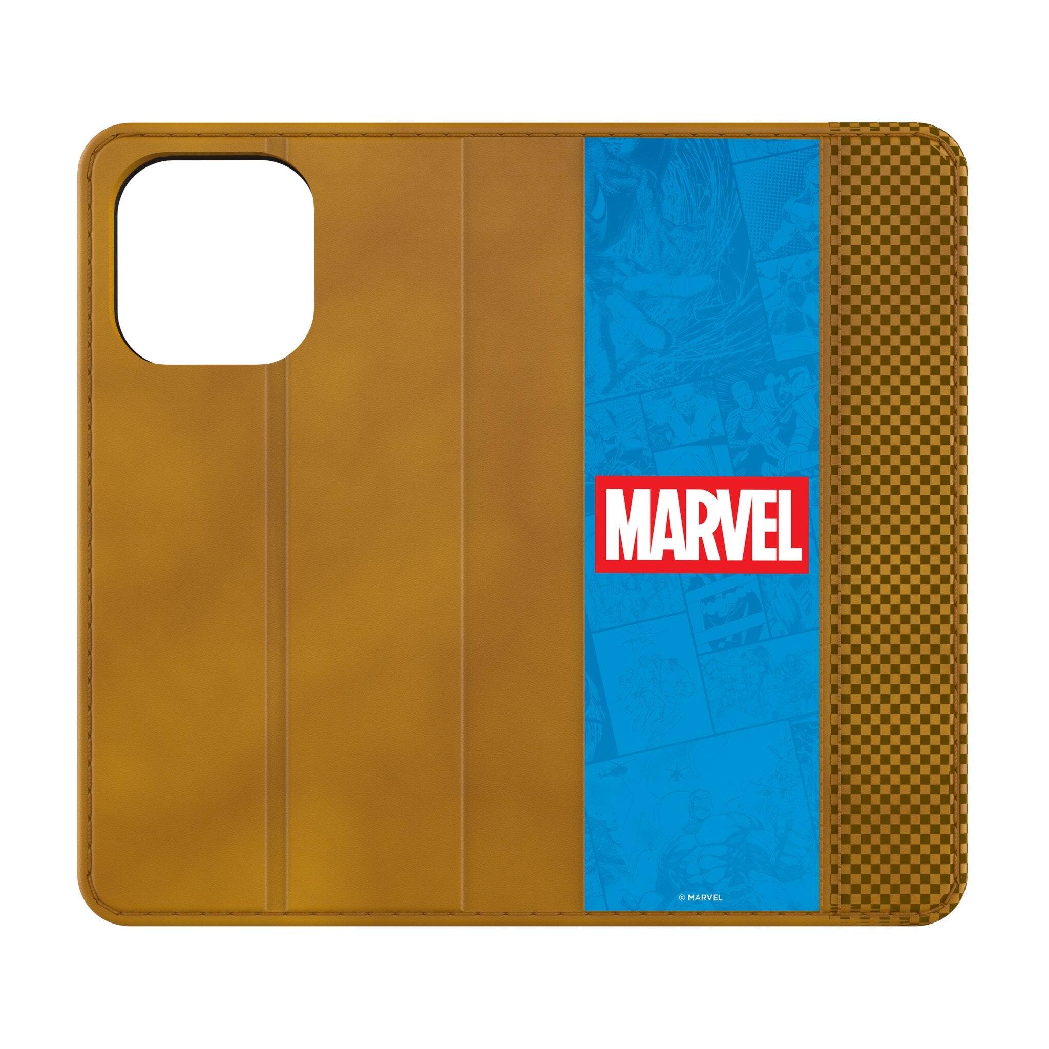 Keyscaper - Logo Folio Phone Case - Apple iPhone 15 - Marvel