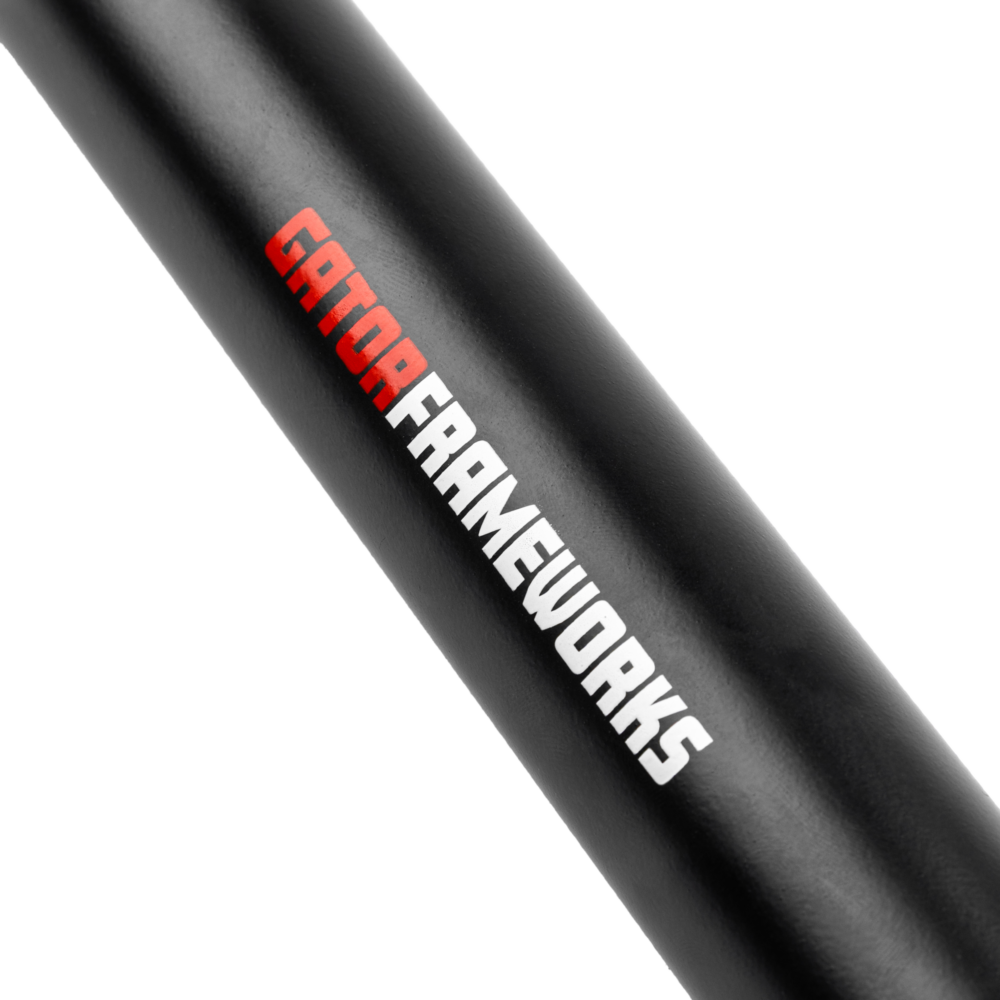 Back. Gator Frameworks - Adjustable Sub Pole, with Heavy-Duty All-Steel Construction, Dual-Diameter Tube, Adjustable Height & Built-In Safety Pin.
