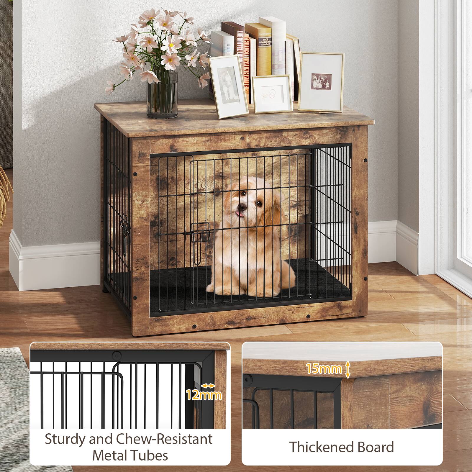 3 NEBOITEL CANR CHULCHIPALAHNI OE - 15mm 12mm

Sturdy and Chew-Resistant Metal Tubes

Thickened Board