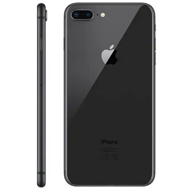 Alt View 3. Apple - iPhone 8 Plus A1864 (Fully Unlocked) 64GB - Space Gray.