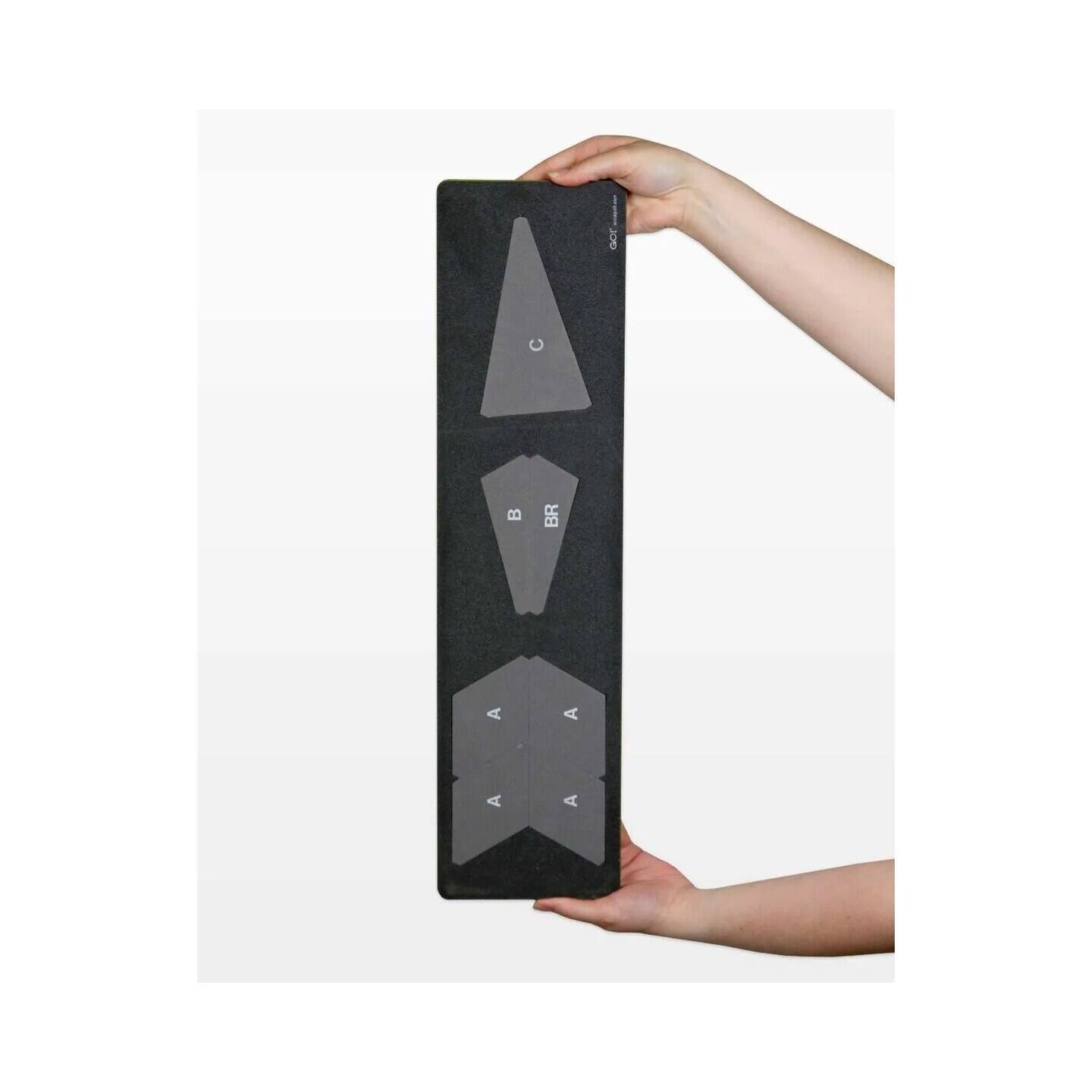 Back. AccuQuilt - GO! Arkansas Traveler 12 Finished Die - Multicolor.