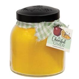 BreeBe - Limoncello Papa Jar Candle - 34oz - Yellow, Black
