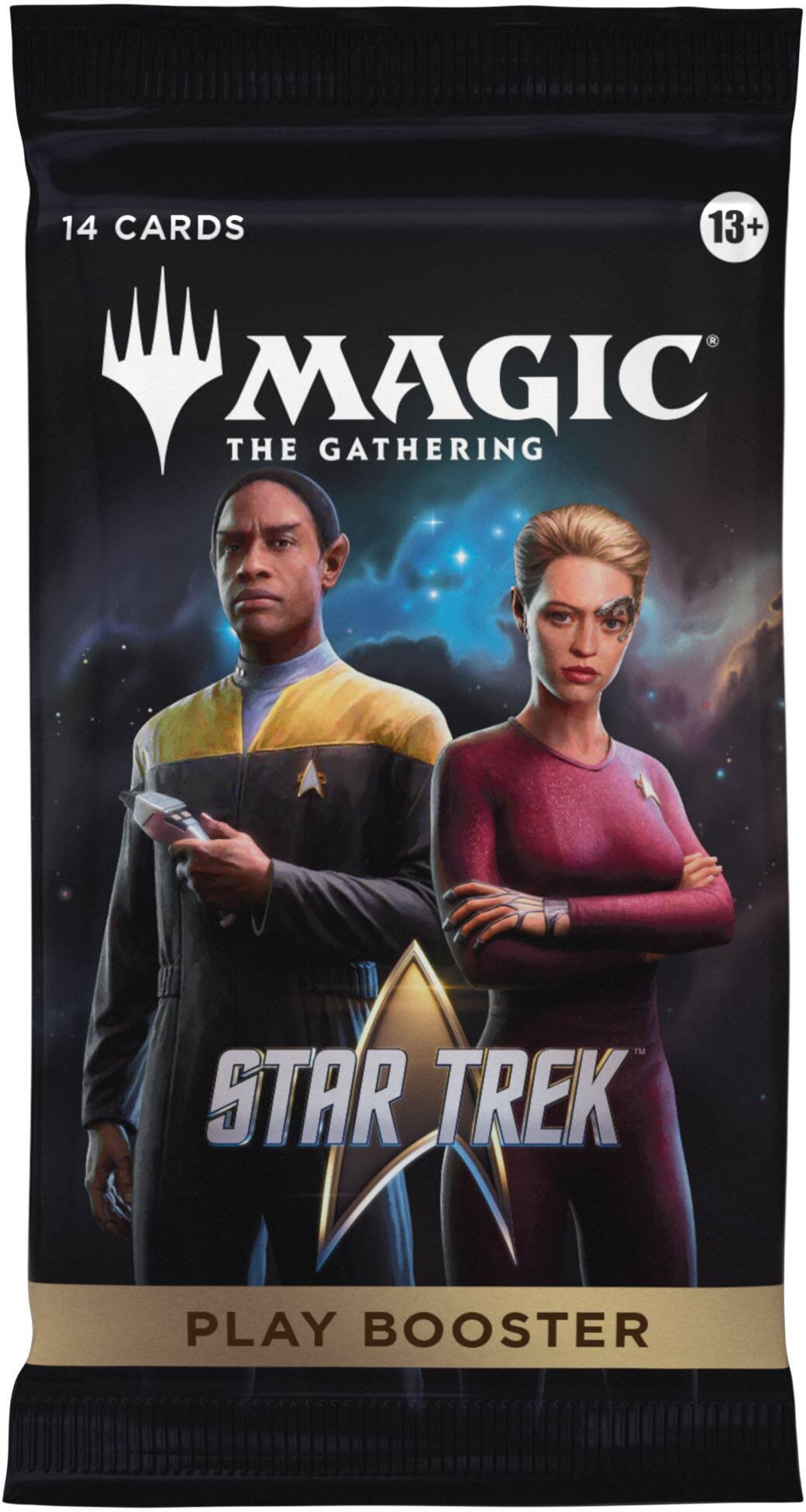 14 CARDS 13+ MAGIC THE GATHERING STAR TREK PLAY BOOSTER