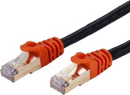 Cables Direct Online - Cat7 Outdoor S/FTP Copper Ethernet Cable 600MHz 10Gbps Waterproof Direct Burial RJ45 Patch Cord, 10ft - Black