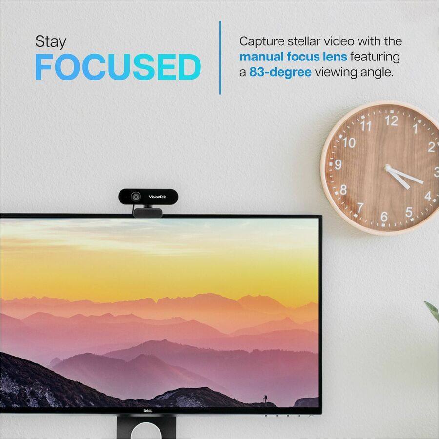 Stay FOCUSED

Capture stellar video with the manual focus lens featuring a 83-degree viewing angle.