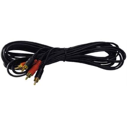 Front. Pyle - Pyramid 20ft Stereo RCA to RCA Cable – Audio Cable for High-Quality Sound Performance.