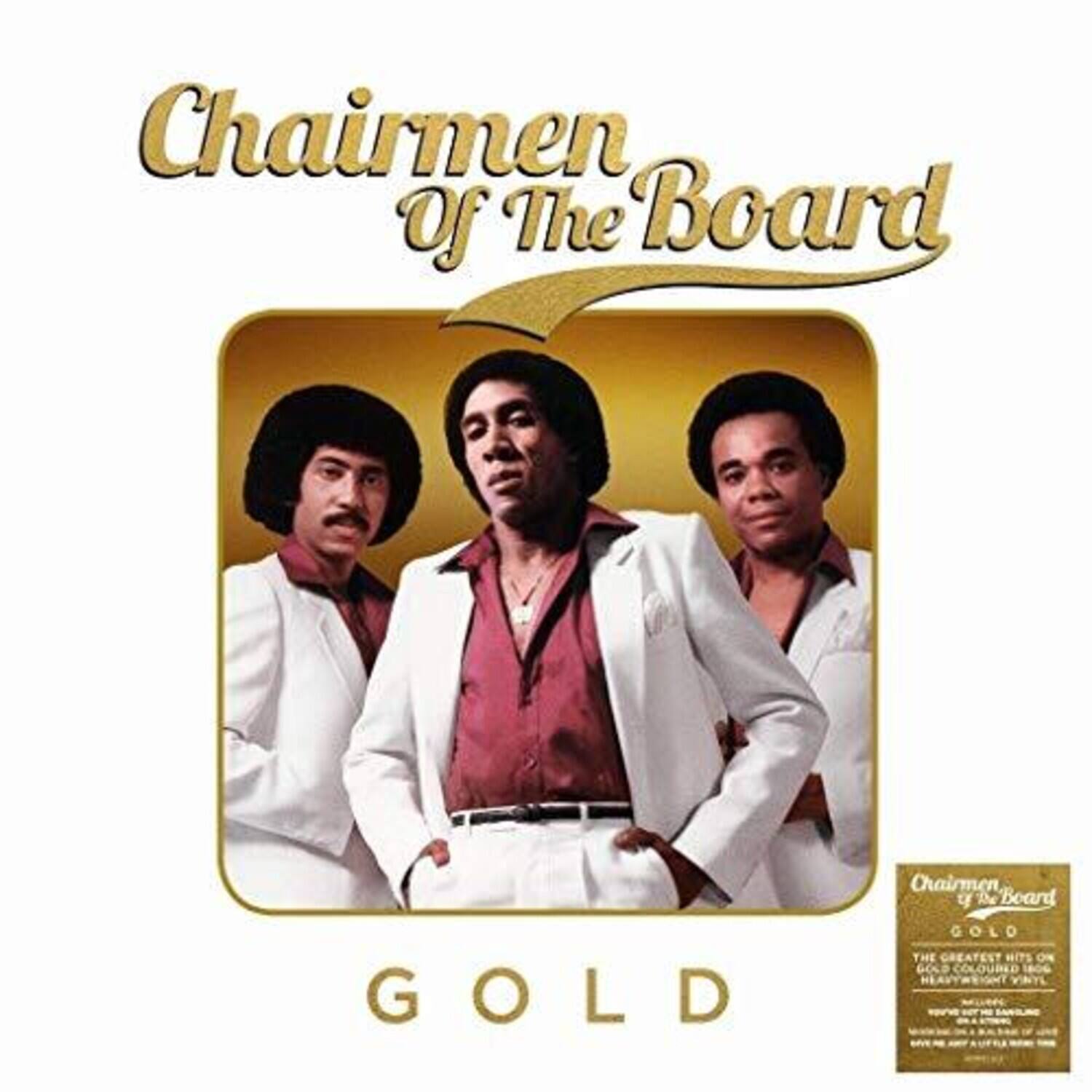 Chairmen of The Board  
GOLD  

Chairmen of The Board  
GOLD  
THE GREATEST HITS ON GOLD COLOURED VINYL  
1806