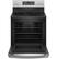 Alt View 11. GE Profile - 5.3 Cu. Ft. Freestanding Smart Electric True Convection Range with Hot Air Fry - Stainless Steel.