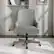 Alt View 13. OSP Home Furnishings - Bradwell Office Chair - Fog.
