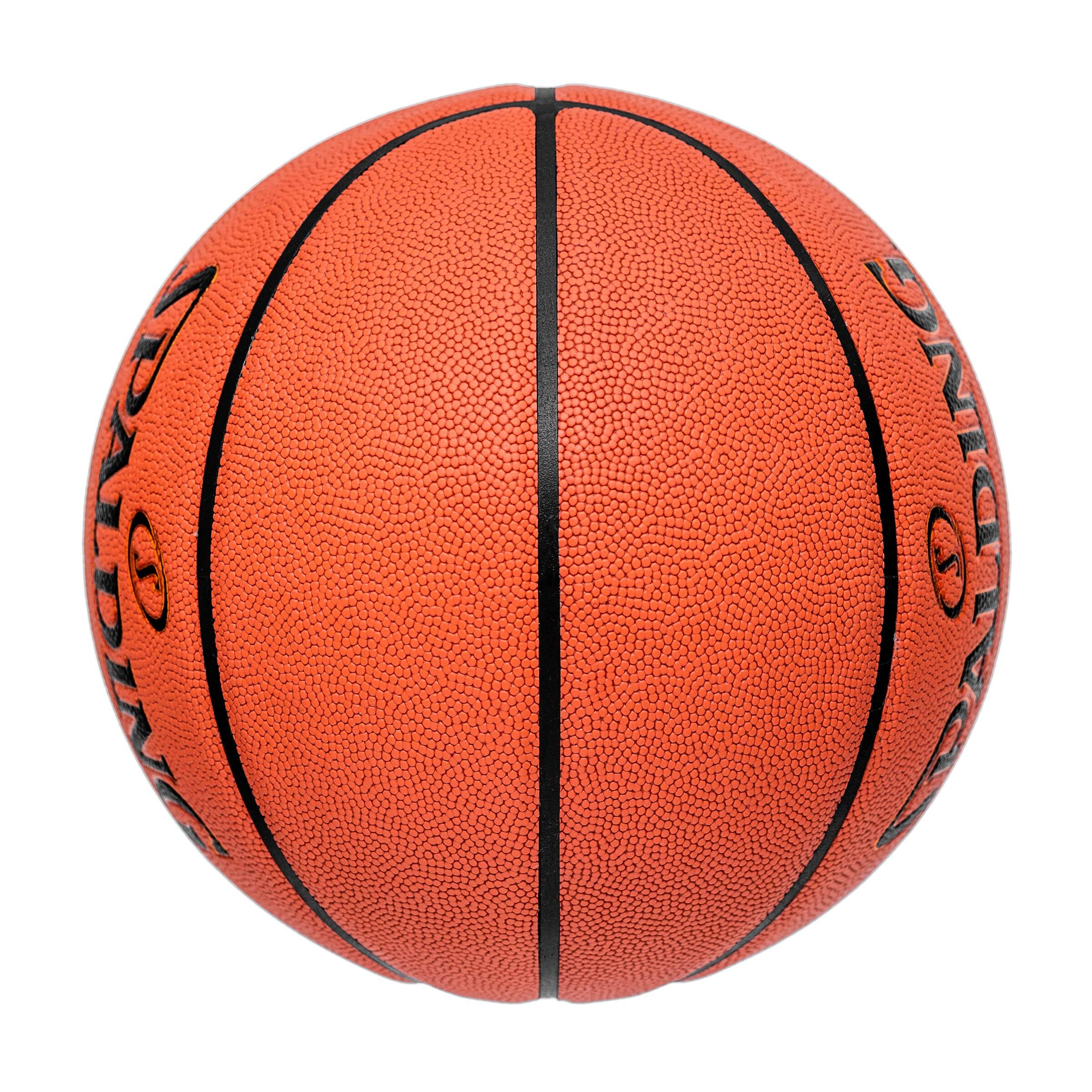 Angle. Spalding - Spalding Excel TF-500 Indoor/Outdoor Basketball - 29.5" - Orange.