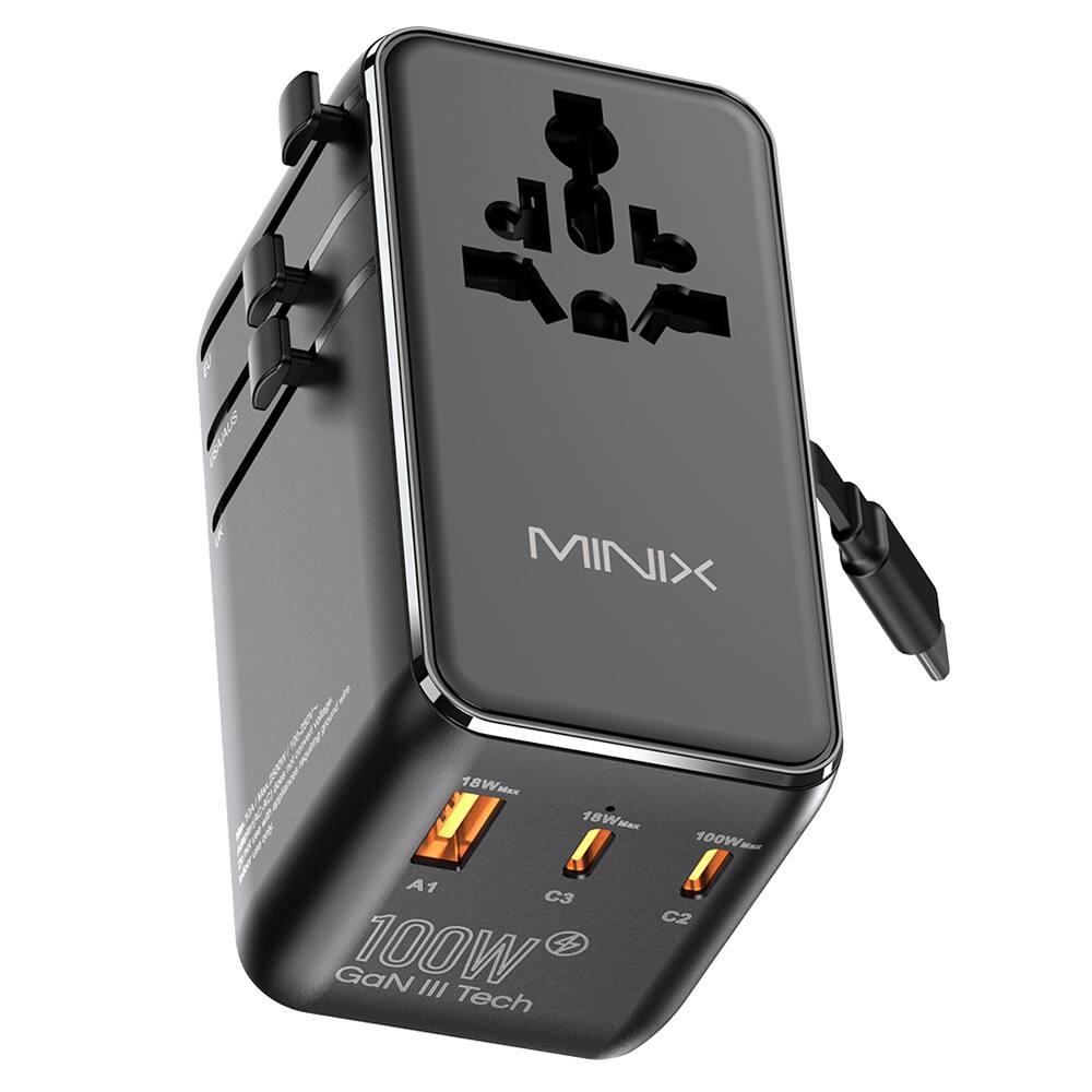 MINIX  
18W Max  
100W  
GaN III Tech  
C2  
C3  
A1