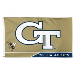 WinCraft - GA Tech Yellow Jackets Single-Sided Deluxe 3' x 5' Flag - Multicolor