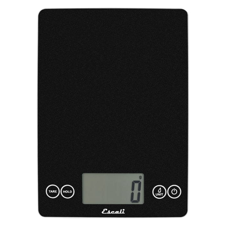 Escali - Arti Glass Digital Scale - Black Obsidian