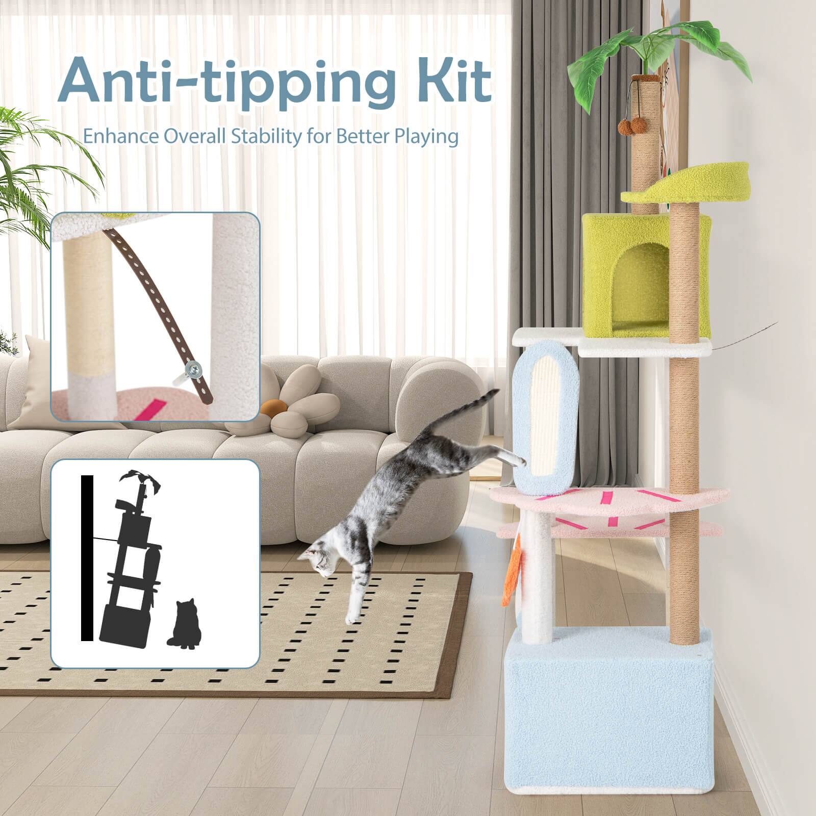 Anti-tipping Kit  
Enhance Overall Stability for Better Playing