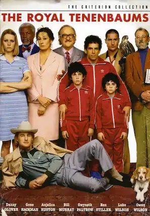 Front. The Royal Tenenbaums - DVD.