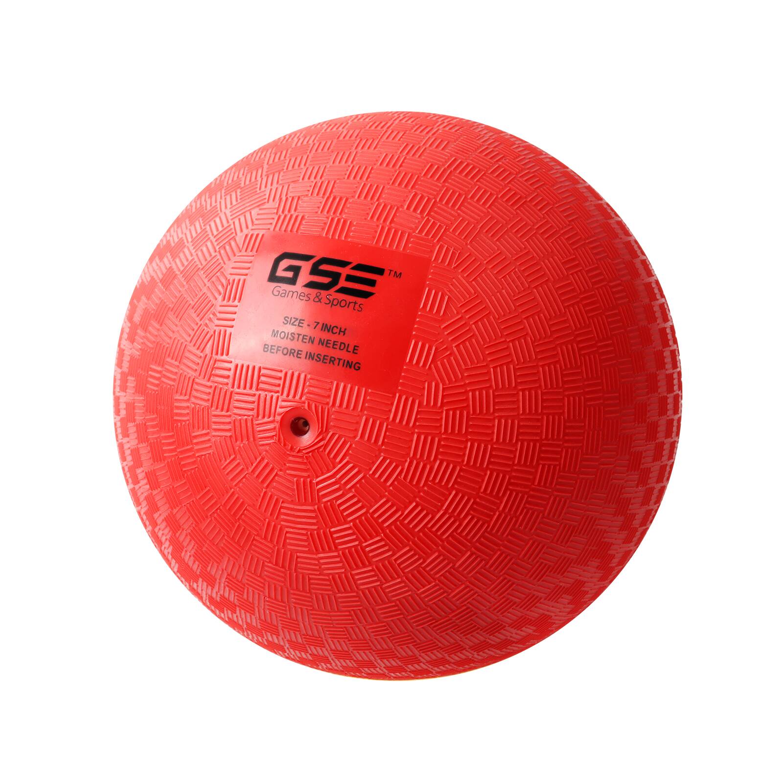 GSE Games & Sports Expert - Playground Balls,Kickball, Bouncy Dodge Ball,Handball for Indoor and Outdoor(Red, 7-inch) - REN