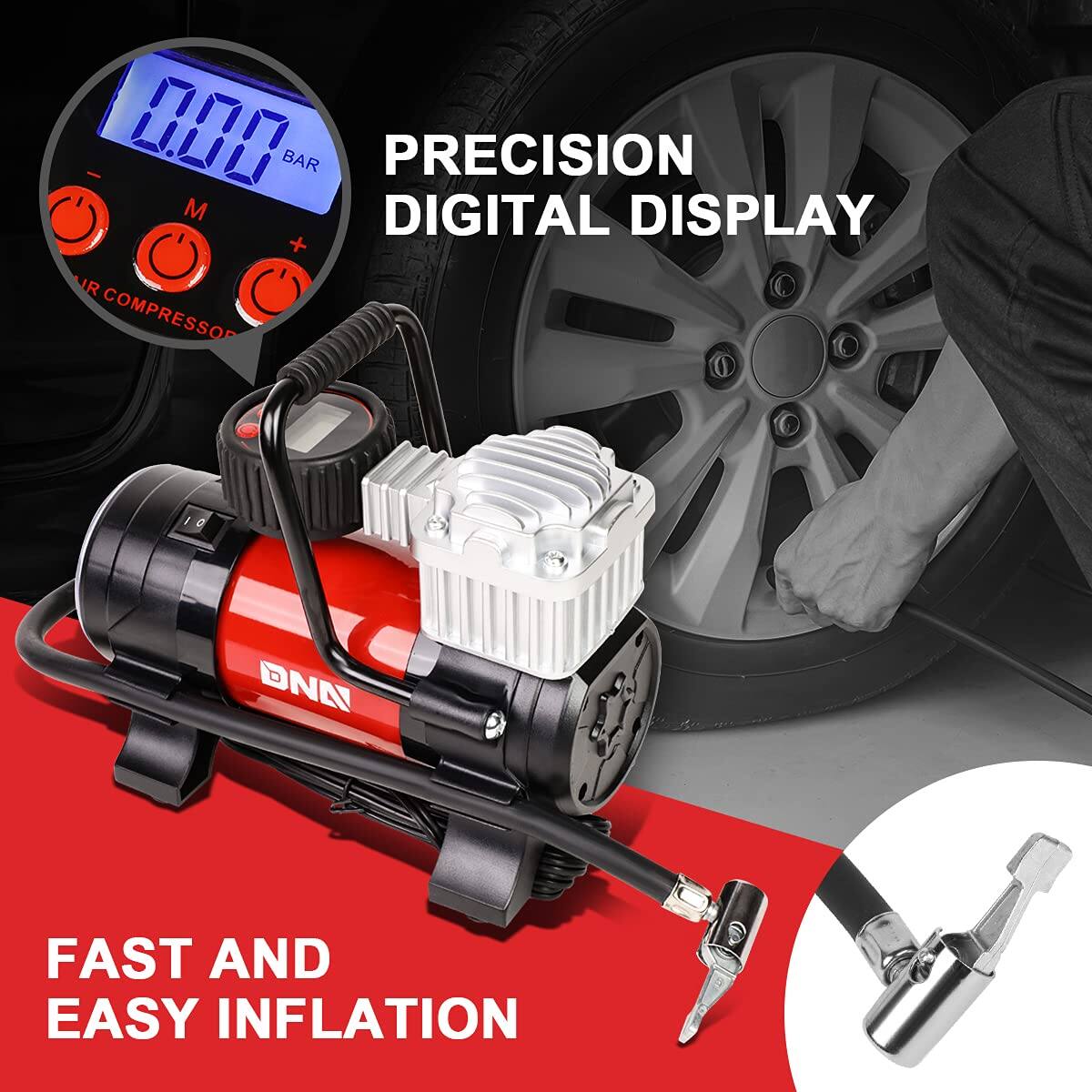 PRECISION DIGITAL DISPLAY

FAST AND EASY INFLATION