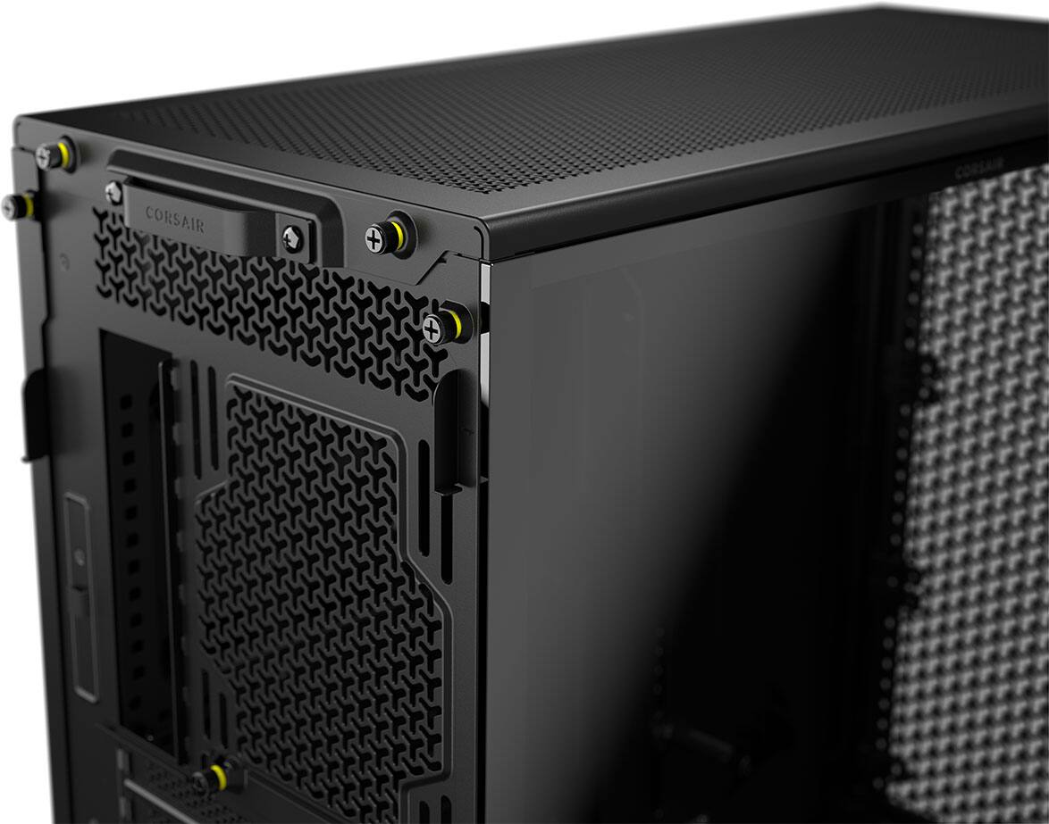 Alt View 9. CORSAIR - 5000D RS Mid-Tower Modular PC Case - Black.