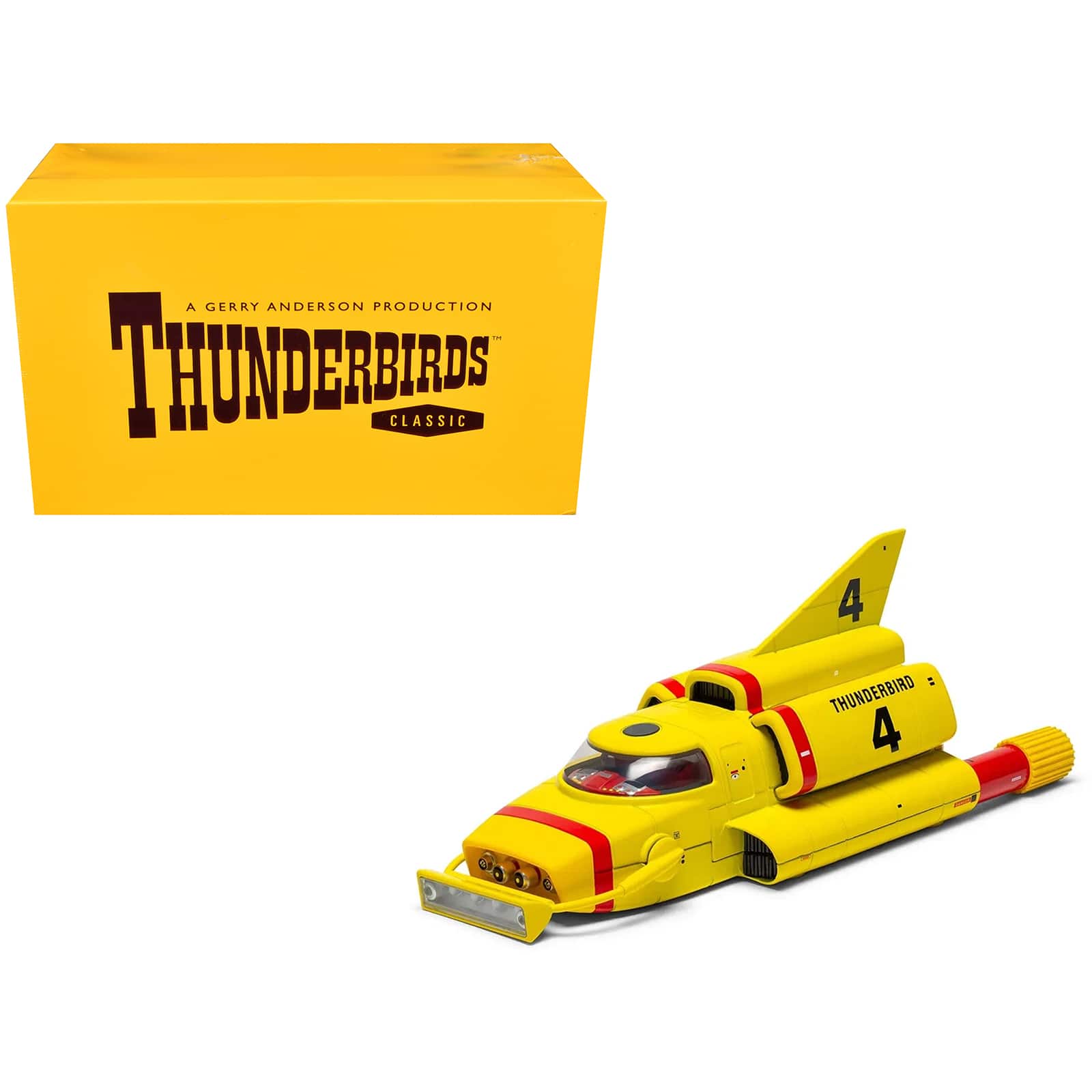 "Thunderbird 4 Submarine Yellow ""Thunderbirds"" (1965-1966) TV Series ""F.A.B. Collection"" Diecast Model by Corgi" price history on PriceWatchPro