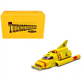 Thunderbird 4 Submarine Yellow "Thunderbirds" (1965-1966) TV Series "F.A.B. Collection" Diecast Model by Corgi - Multicolor