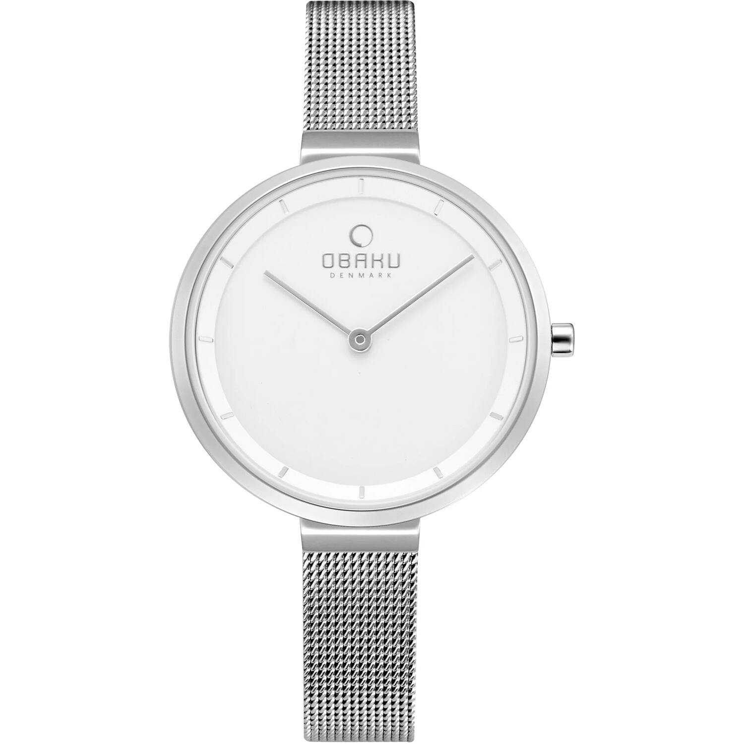 Obaku - Women's Classic Dial Watch - V225LXCIMC - White price history on PriceWatchPro