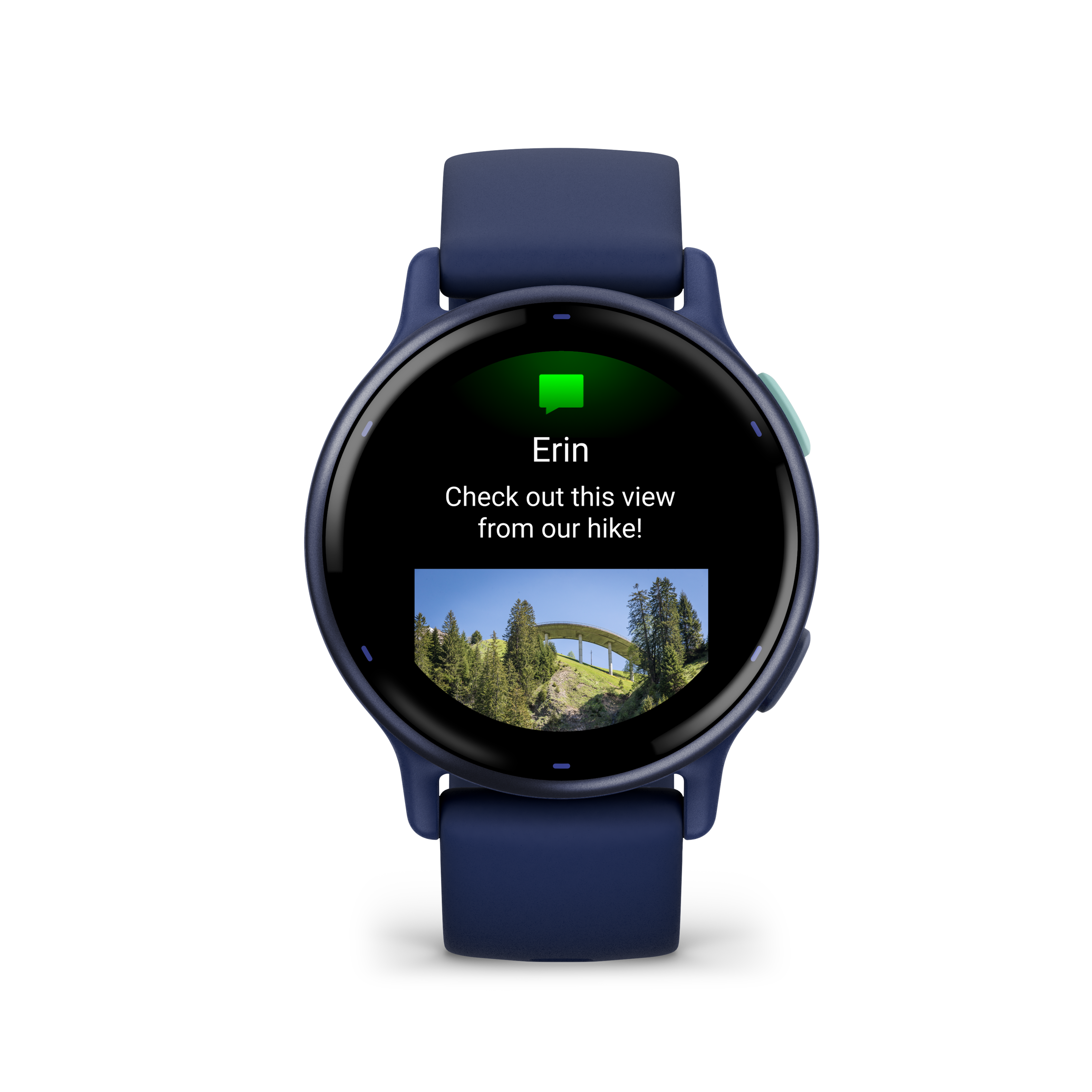 Erin  
Check out this view from our hike!