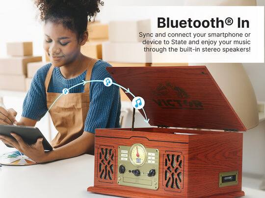 28 Bluetooth® In

Sync and connect your smartphone or device to State and enjoy your music through the built-in stereo speakers!