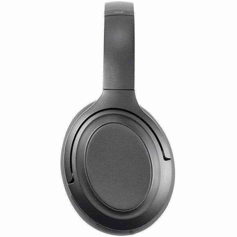 Alt View 3. Monoprice - Monoprice BT-600ANC Headset - Stereo - Mini-phone (3.5mm) - Wired/Wireless - Bluetooth - 32.8 ft - 20 Hz to 20 kHz - Unknown.