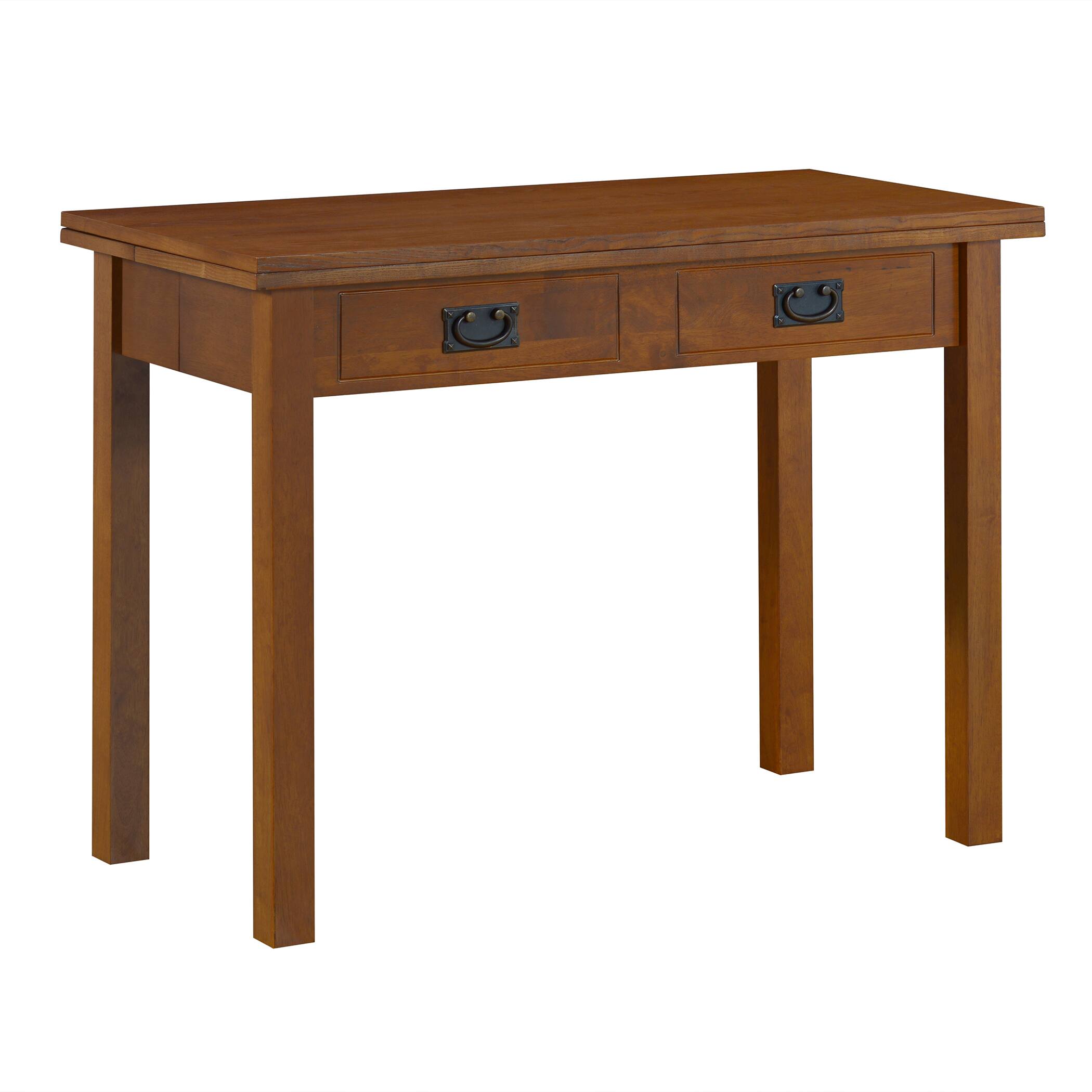 Front. Stakmore - Stakmore Traditional Expanding Table, Fruitwood Frame - Fruitwood.