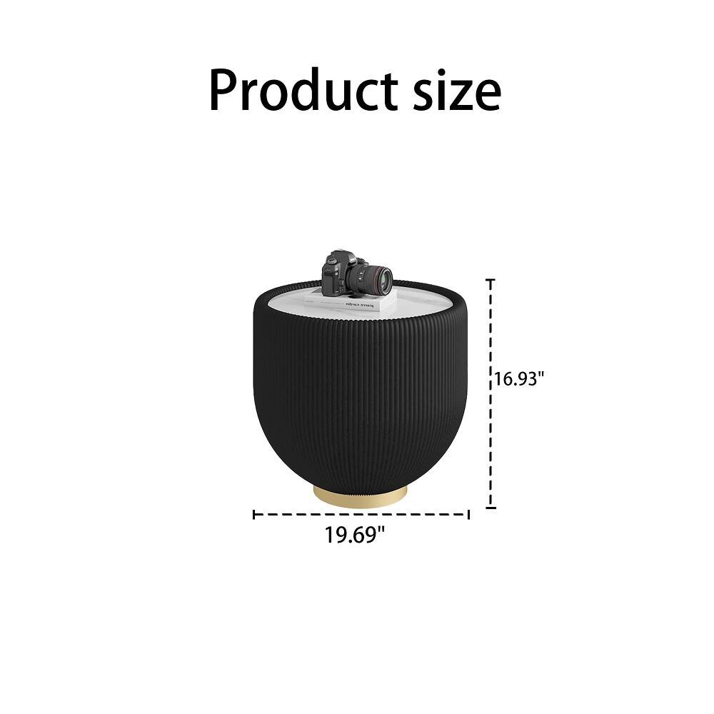 Product size  
T  
16.93"  
19.69"
