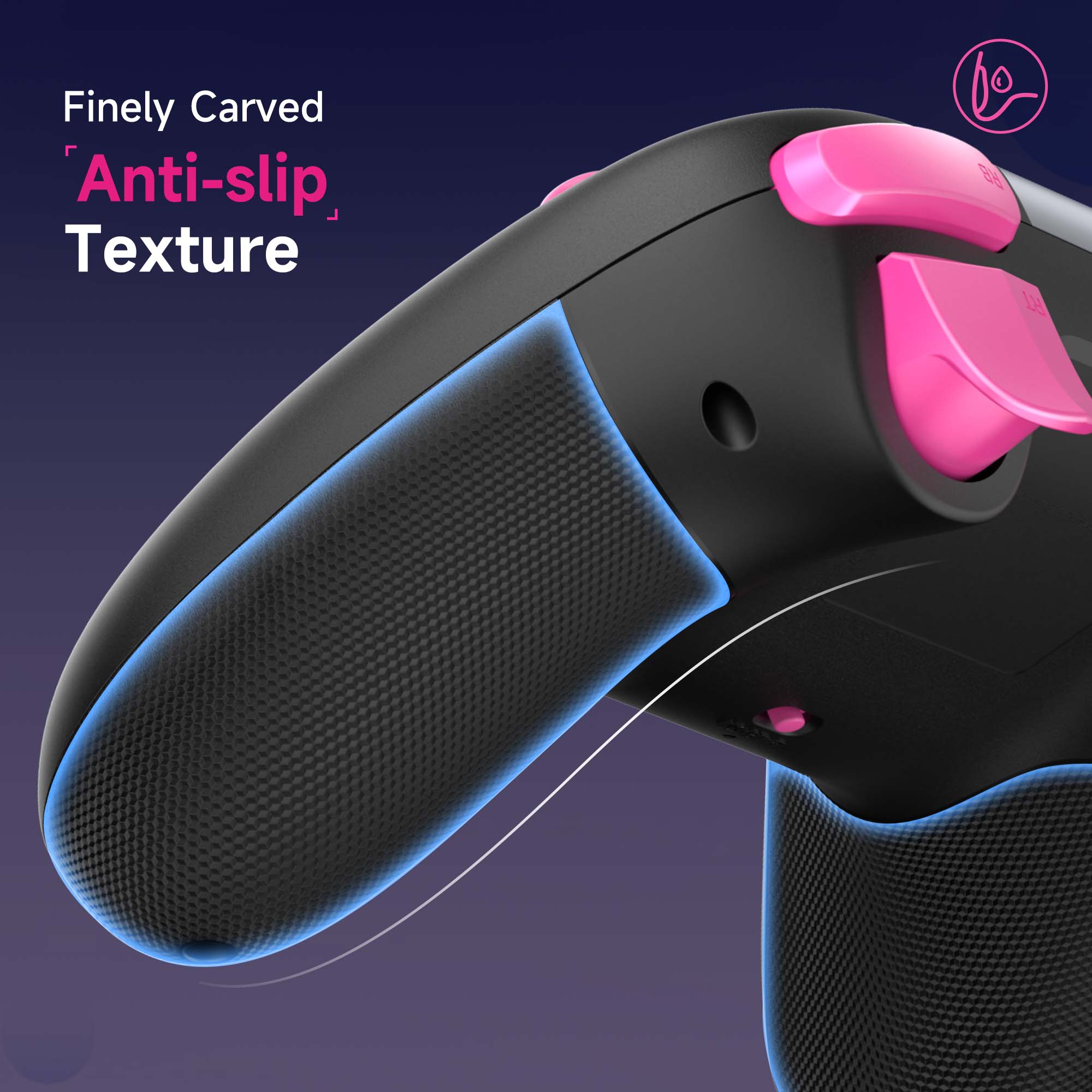 Finely Carved Anti-slip Texture