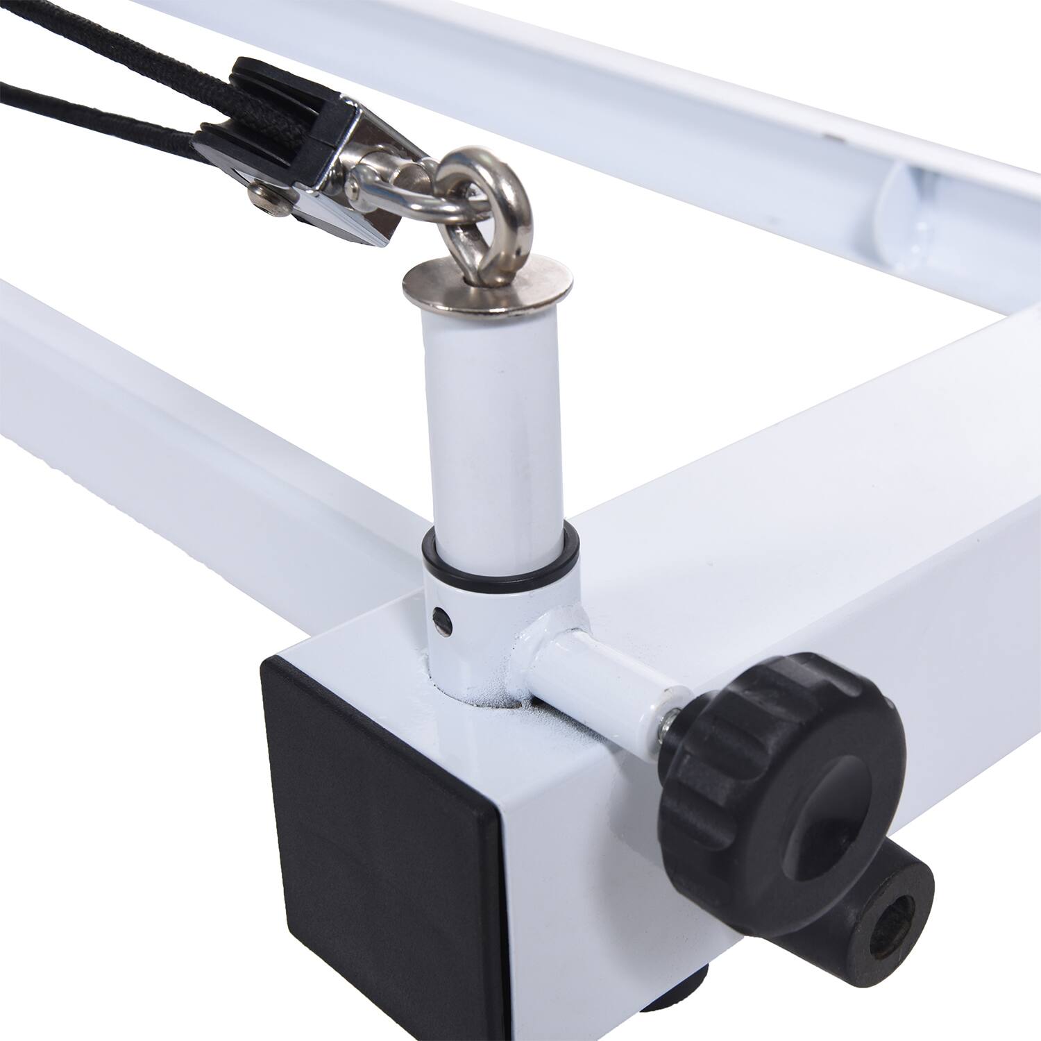 Alt View 5. Stamina Products - Stamina AeroPilates Precision Series Reformer Resistance Pilates Workout Board - White.