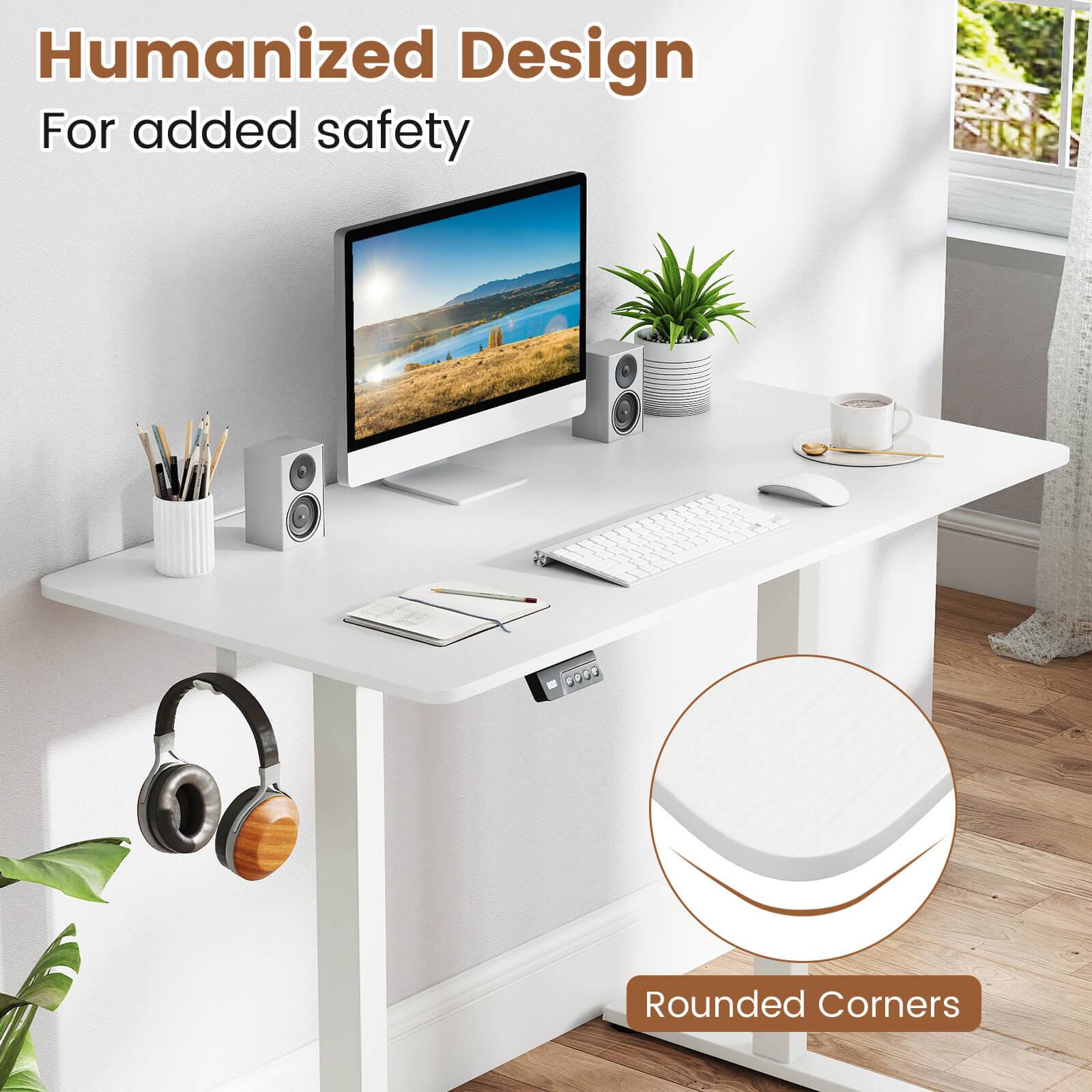 Humanized Design  
For added safety  

Rounded Corners