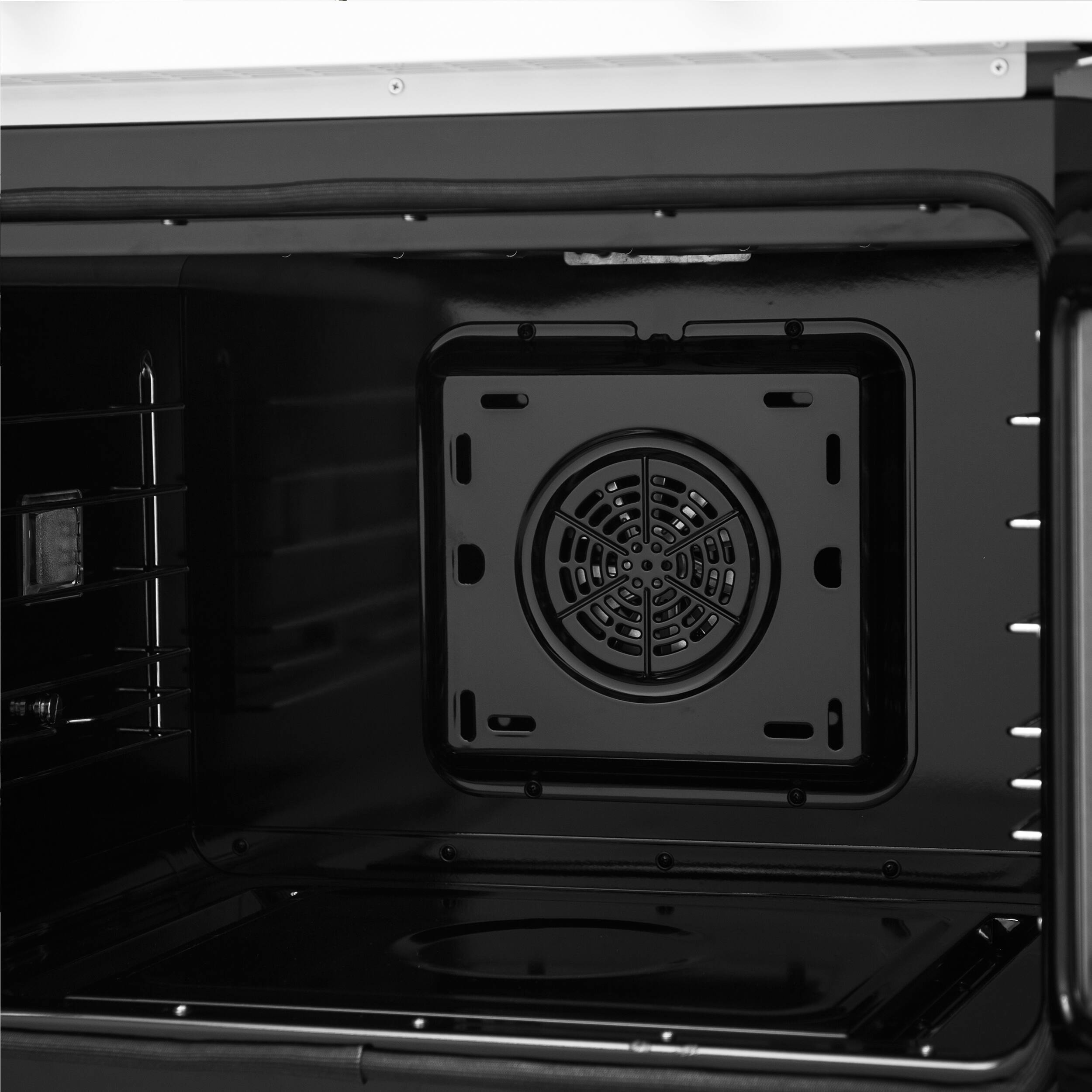 Alt View 11. Forno Appliances - Asti 3.68 Cu. Ft. Electric True Convection Wall Oven with French Doors - White.