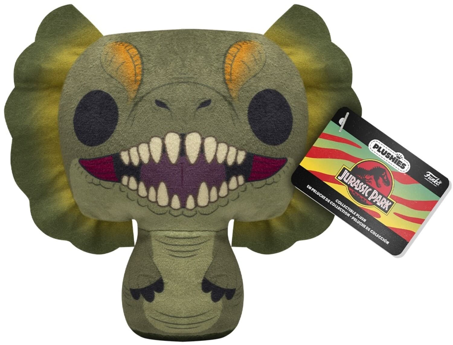 Funko Plush Mini: Jurassic Park - Dilophosaurus - COLLECTABLES - Multicolor