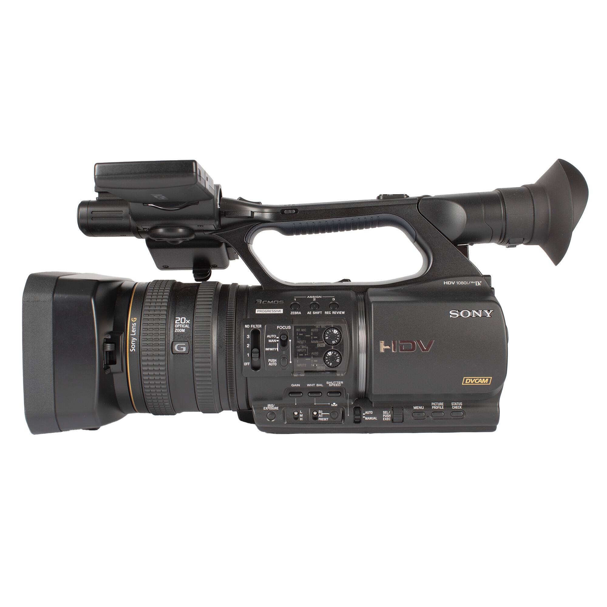 SONY HVR-Z5Jビデオカメラand3脚セット Sony HVR Z5U Professional HDV Camcorder Bundle with XLR Audio +