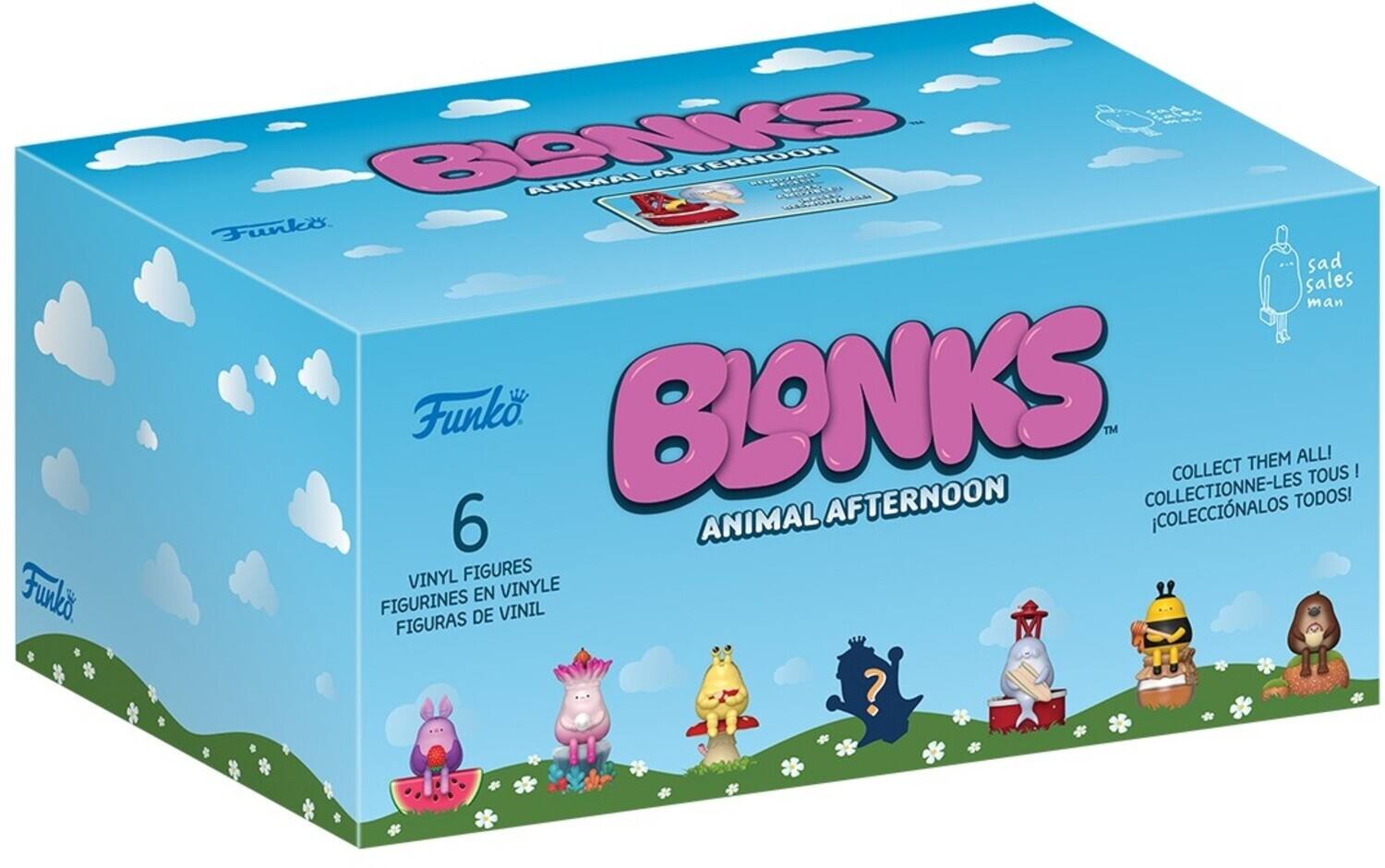 Funli W GAs CMAL AFTERNOOK PURE CdEN Funks sad sales ma an Funk BONKS AFTERNOON TM COLLECTIONNE-LES COLECCINALOS COLLECT THEM TODOS! ALL! TOUS ! 6 ANIMAL VINYL FIGURES EN VINYLE FIGURINES DE VINIL FIGURAS ?