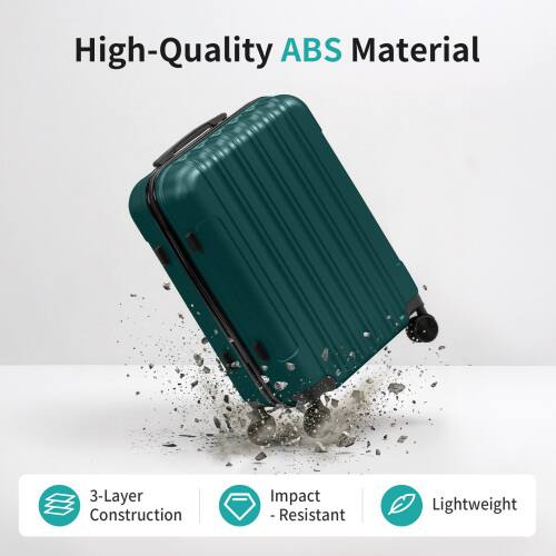 High-Quality ABS Material  
3-Layer Construction  
Impact-Resistant  
Lightweight