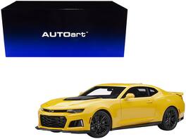 Chevrolet Camaro ZL1 1/18 Model Car by Autoart - Bright Yellow