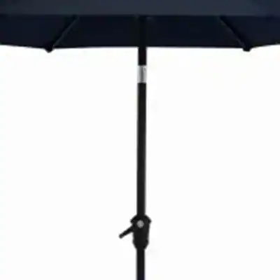 four seasons courtyard patio umbrella 9 Foot Naples Market Round Polyester Fabric Outdoor Backyard Shaded Canopy with Push Button Tilt, Natural Color : Patio, Lawn & Garden Kick back Four Seasons Courtyard 9 Foot