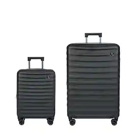 Bric's - Nausicaa Hardside Expandable (21"/30") 2 Piece Spinner Luggage Set - Black