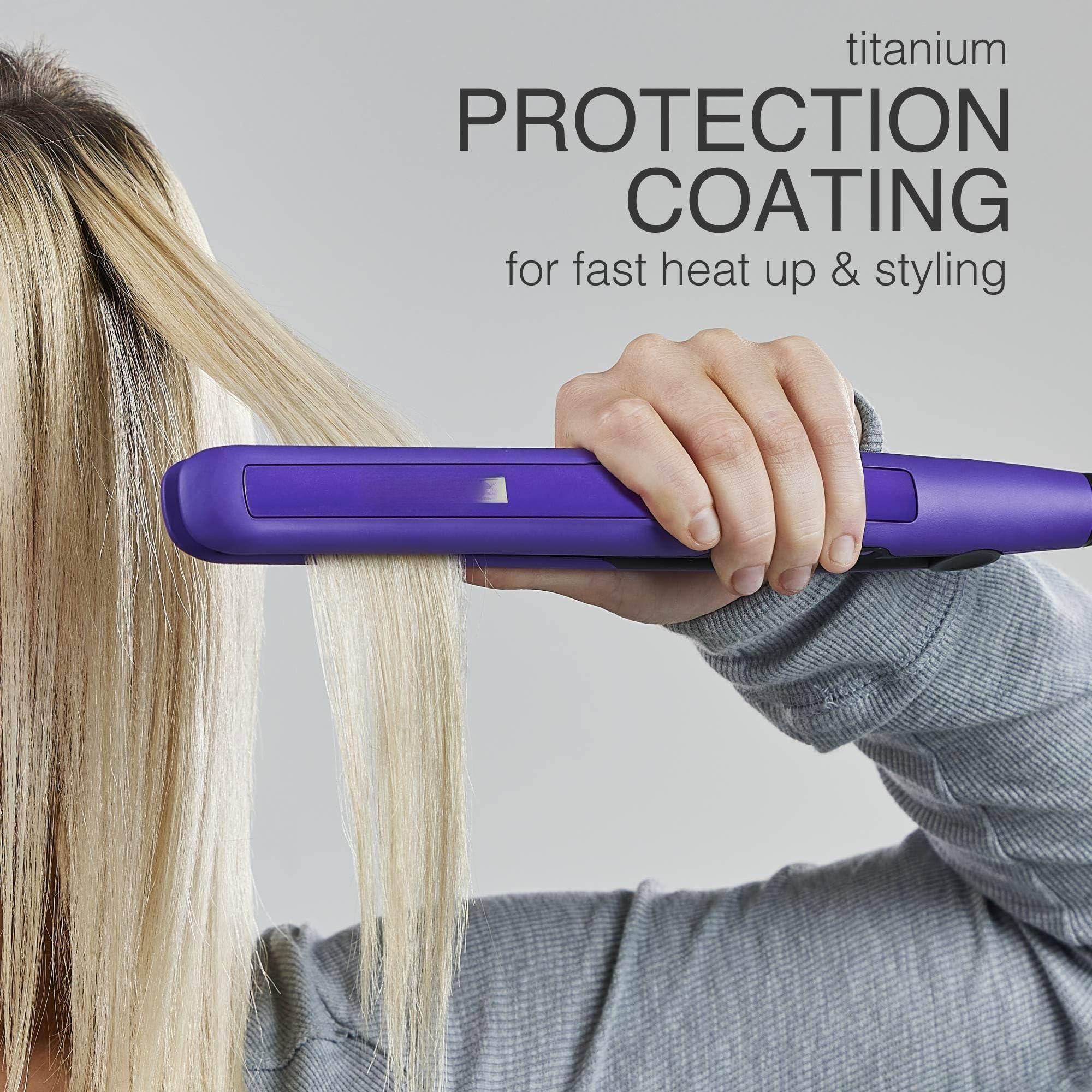 titanium  
PROTECTION COATING  
for fast heat up & styling