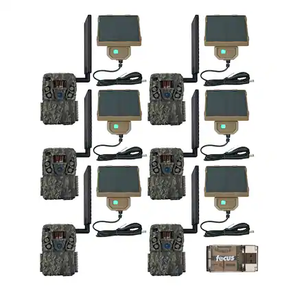 Front. Browning - Browning Trail Camera Defender Wireless Vision Pro HD AI Trail Camera (6-Pack).